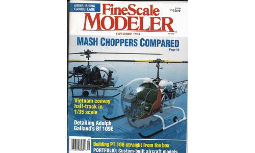 Revista Fine Scale Modeler 1994-09 Mash Choppers Compared